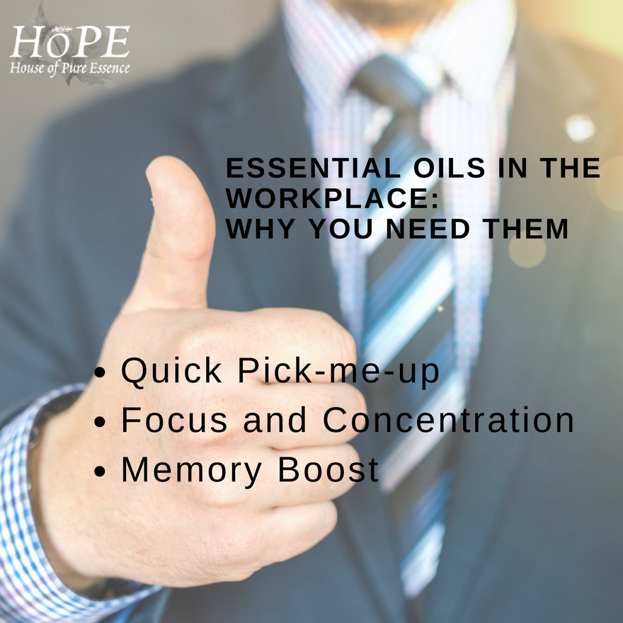 HoPE Essential Oils in the Workplace