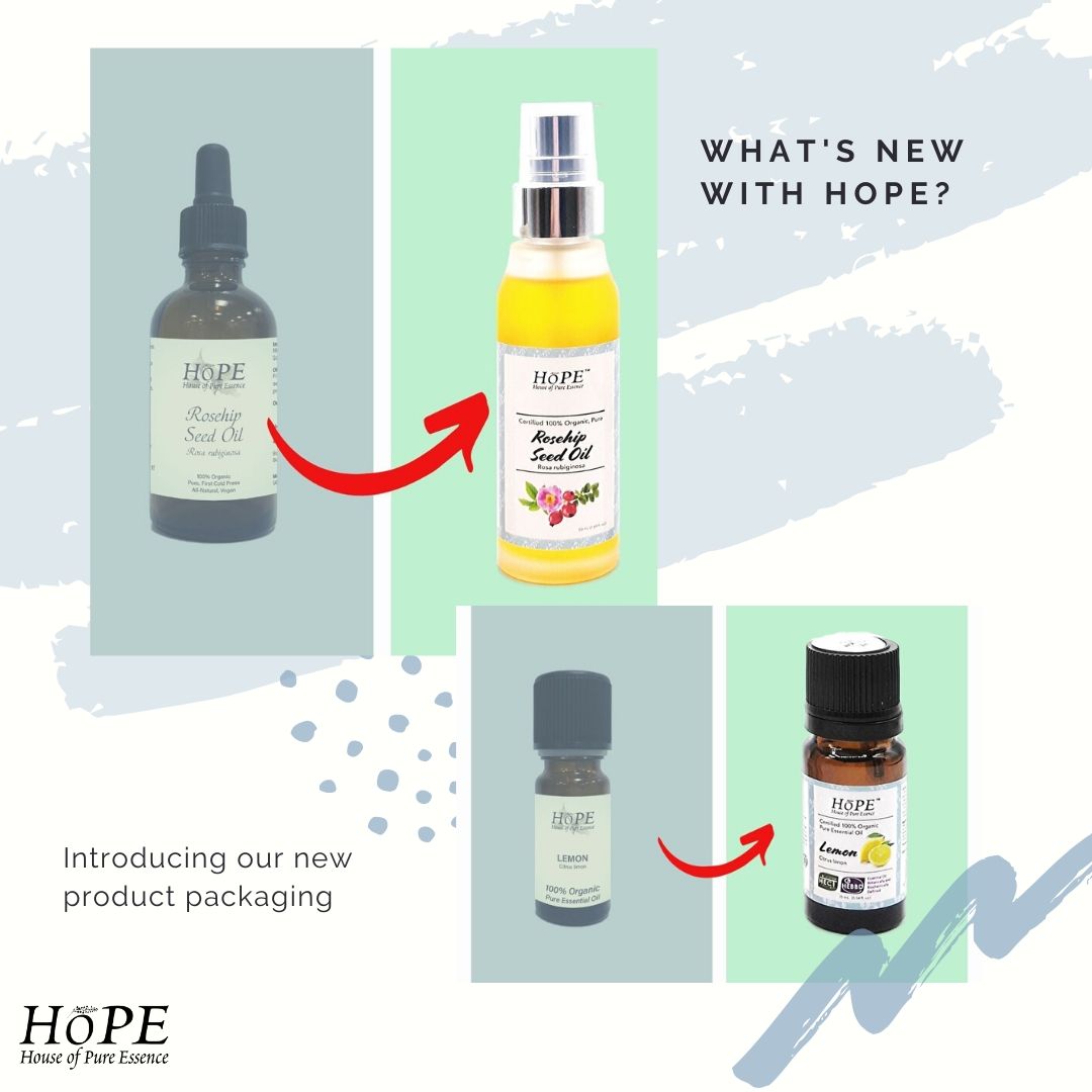 HoPE's Newest Packaging